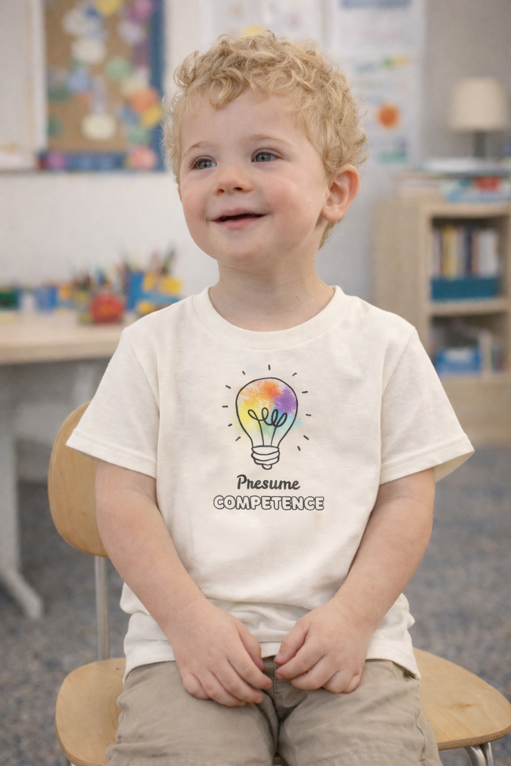 "Presume competence"-Gentle Toddler T-shirt