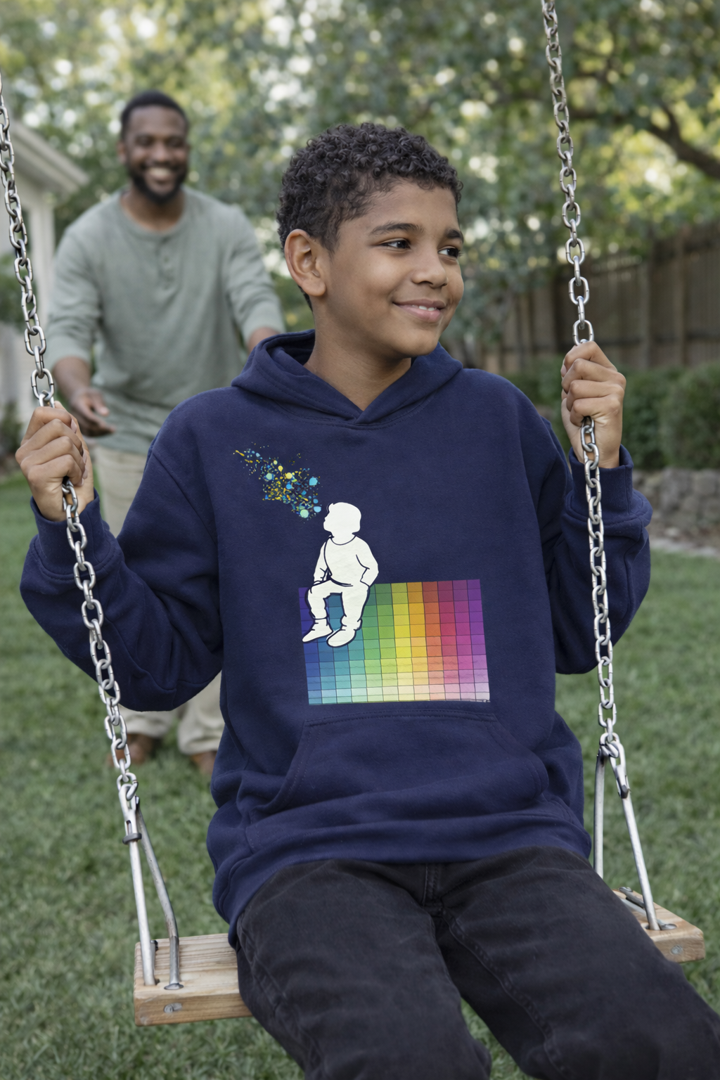 "Finding Your Place" Youth Heavy Blend Hooded Sweatshirt