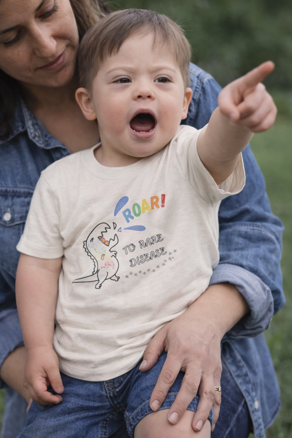 Custom "Roar For Rare Disease"-Gentle Toddler T-shirt