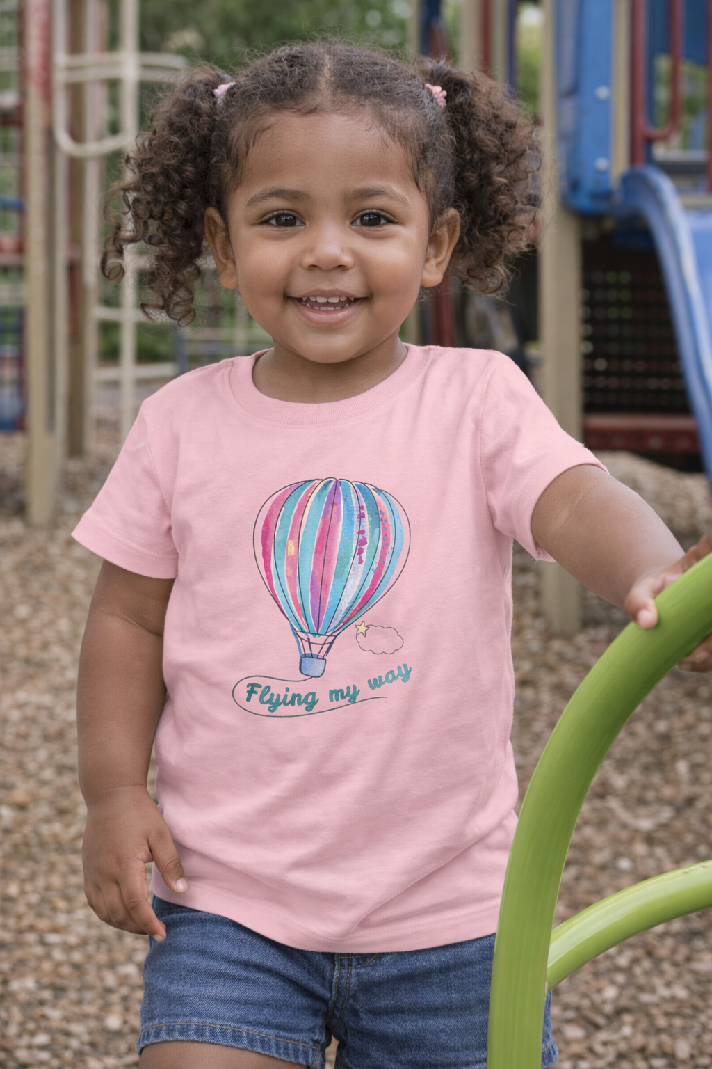 "Flying My Way"-Gentle Toddler T-shirt