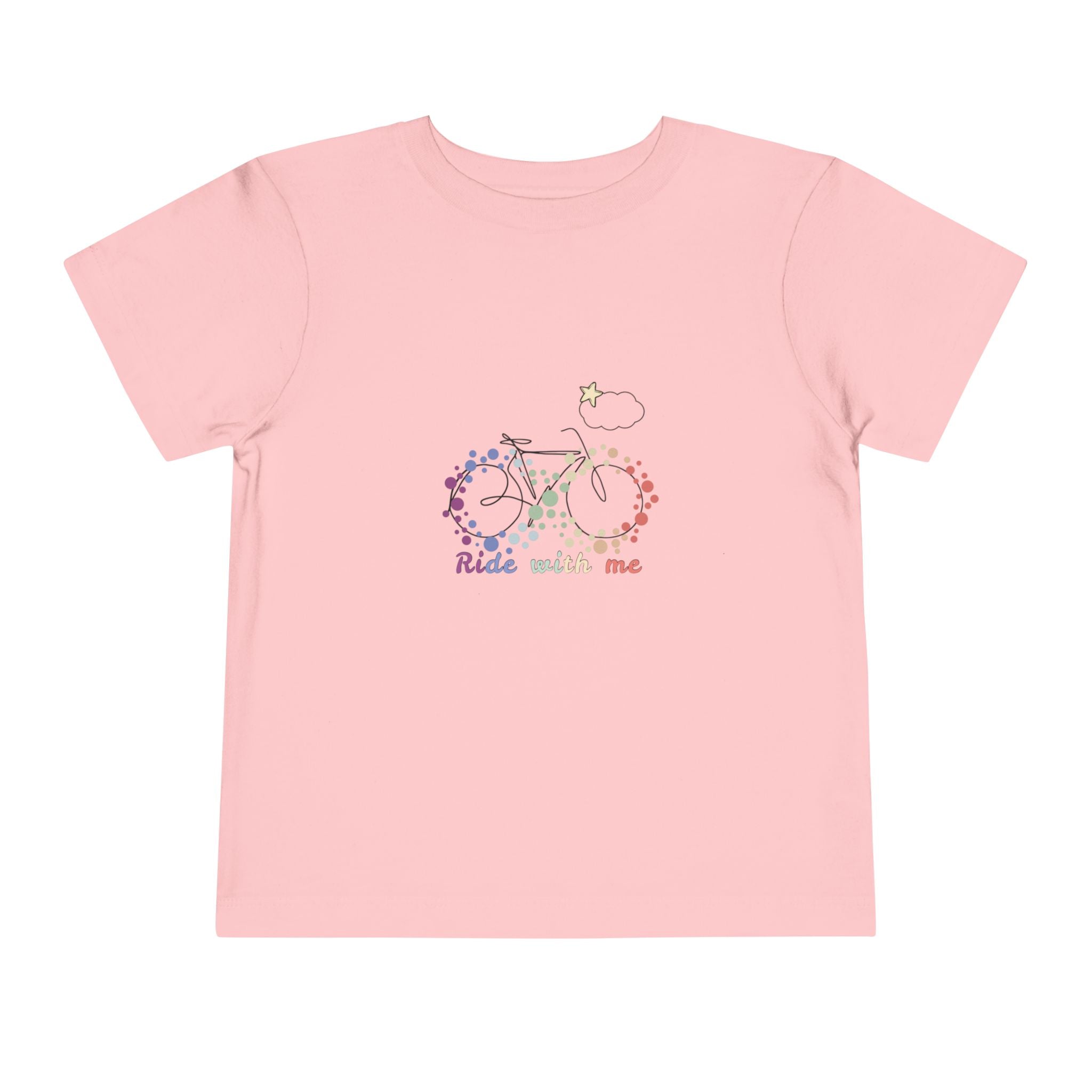'Ride With Me'-Natural Color Toddler T-shirt