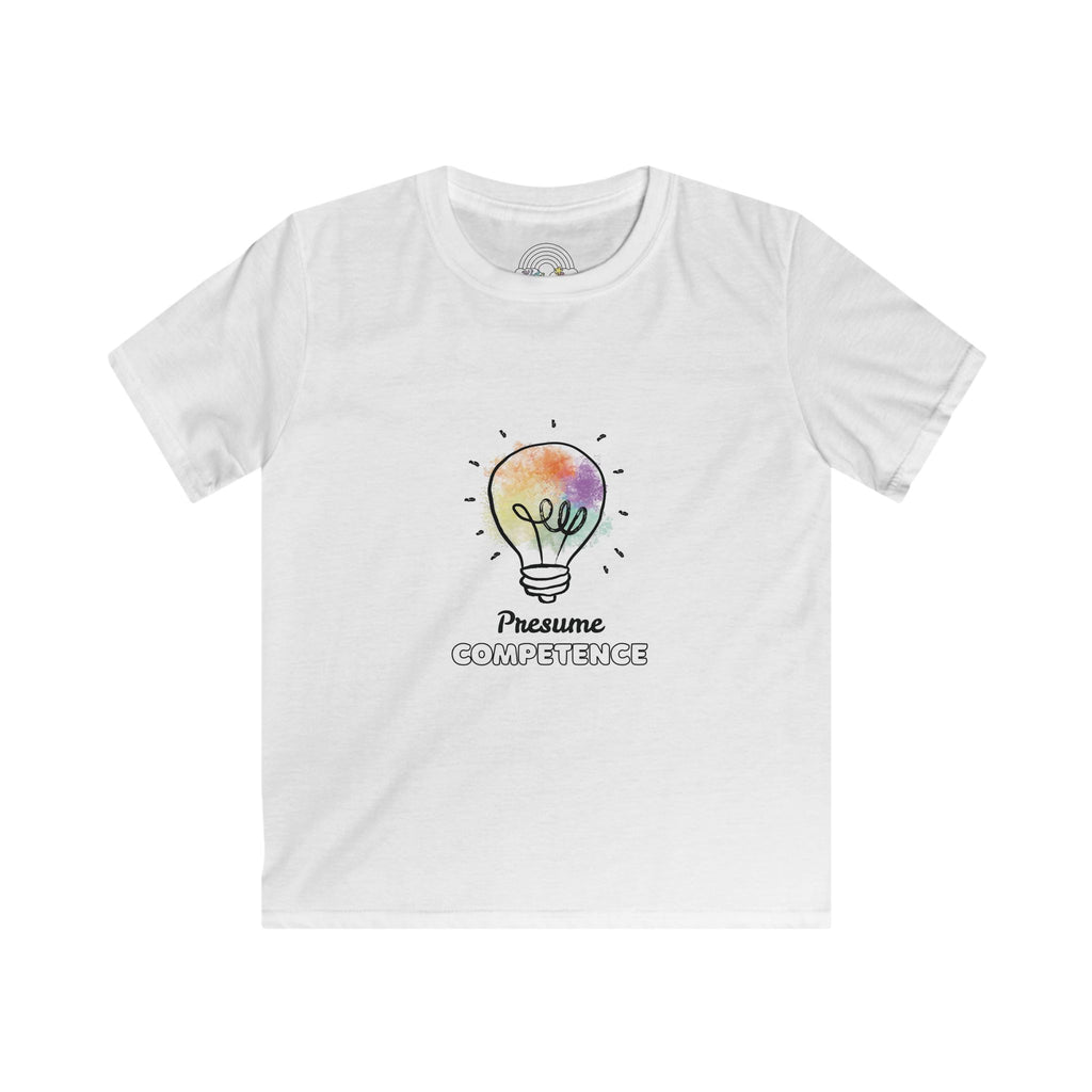 "Presume competence" Kids T-shirts