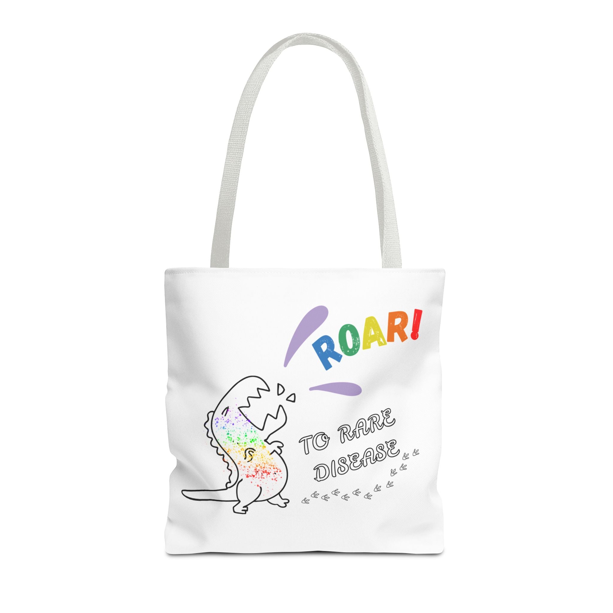 Custom "Roar For Rare Disease" Tote Bag