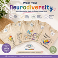 Sensory-Friendly Adult T-Shirt | Bundle T-Shirts for therapists & educators | Neurodiversity Allies |