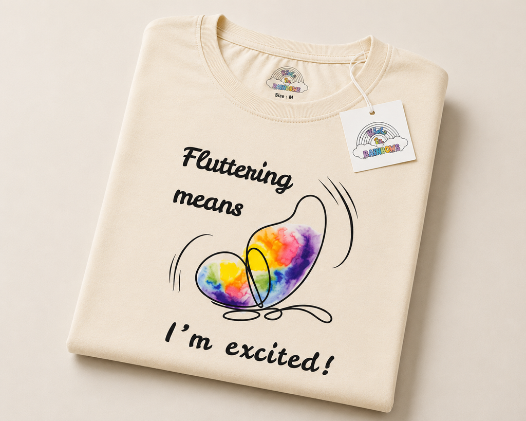 Sensory-Friendly Toddler, Kids & Youth Butterfly T-shirt |Stimming & Flapping Autism Support Tee | Toddler, Kids & Youth Autism Advocacy Shirt