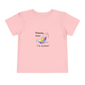 Fluttering means I'm excited' flapping kids T-shirt, tagless and sensory-friendly organic cotton. Clothing for autistic children. Flapping, repetitive behavior, stimming. Autism mom. Mama autismo. Mama azul